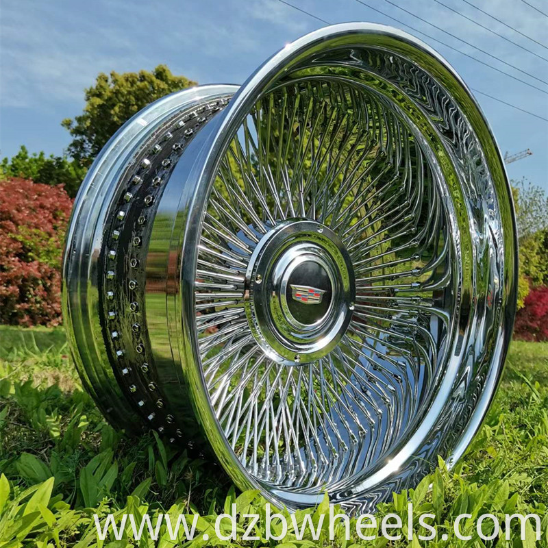 Chrome Wire Alloy Wheels